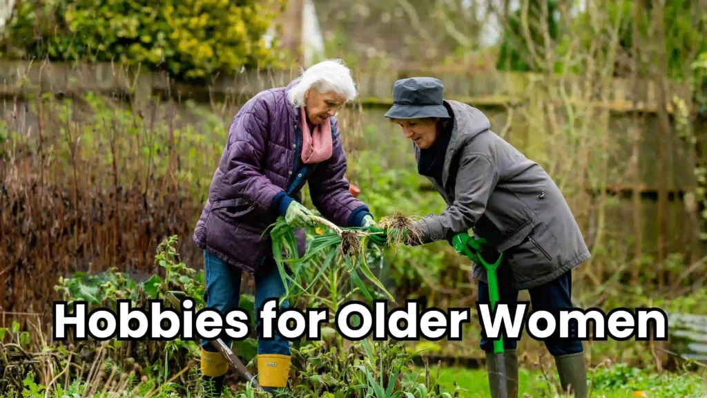 hobbies for older women image